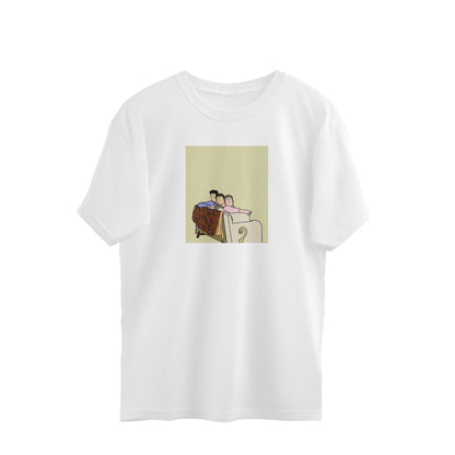 Oversized T-shirt - Ross : Joey : Chandler - Friends