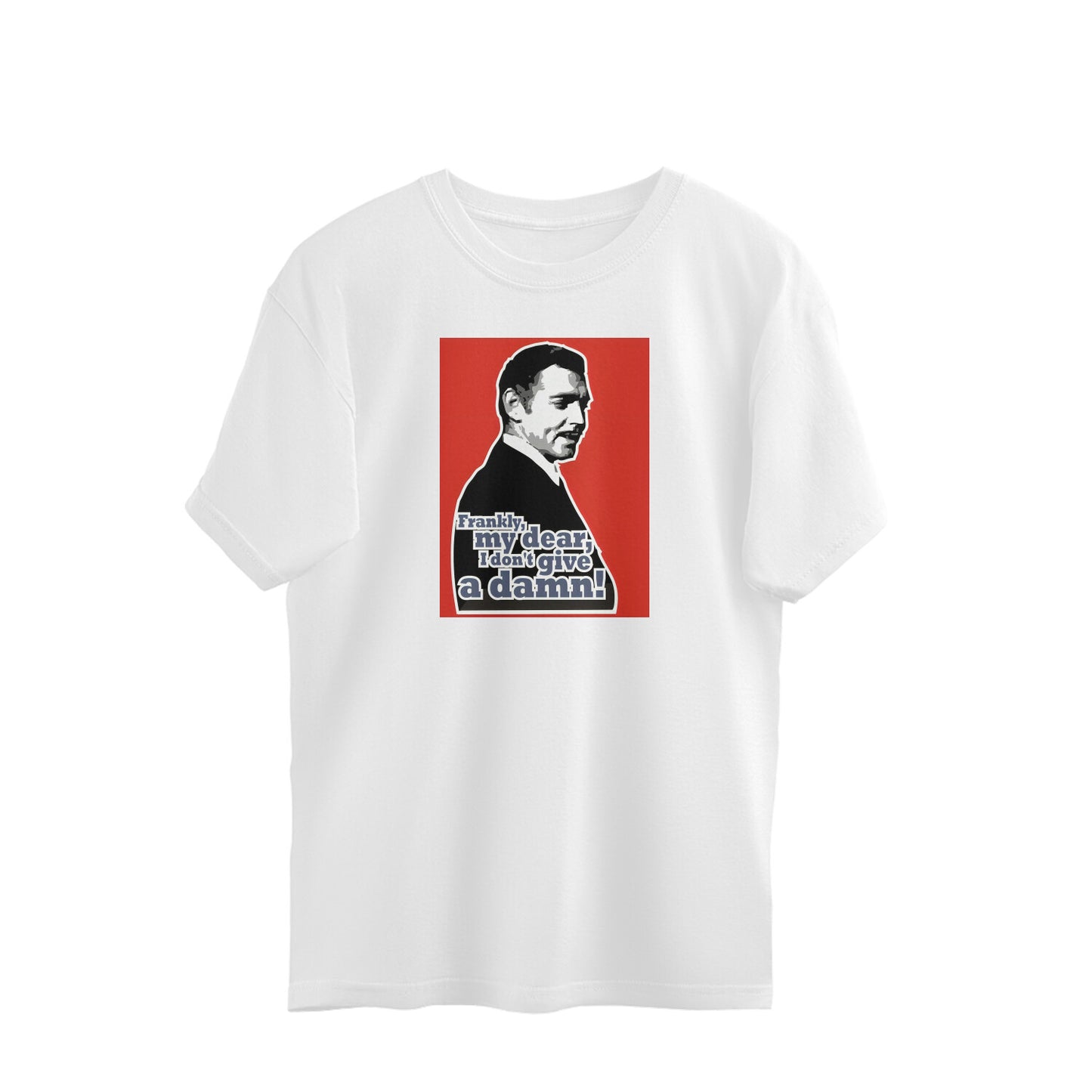 Oversized T-shirt - Frankly my dear
