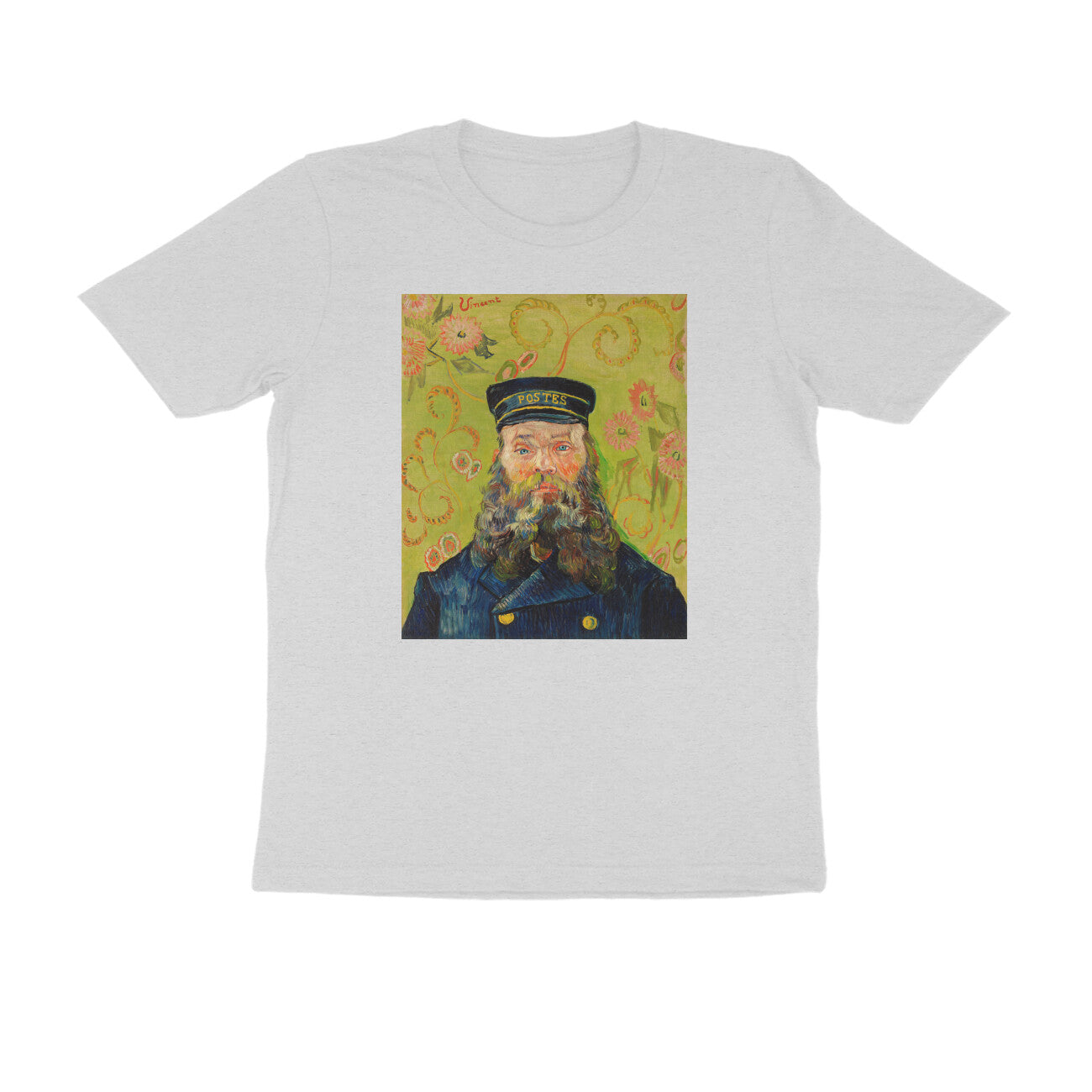 Round neck T-shirt - "The Postman" by Van Gogh