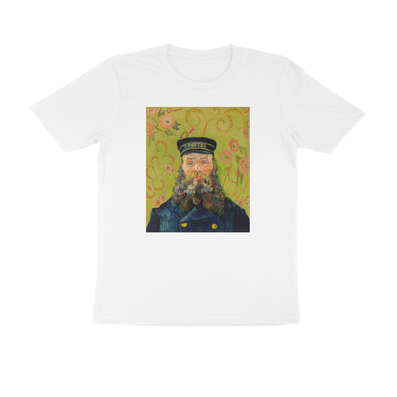 Round neck T-shirt - "The Postman" by Van Gogh