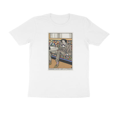 Round neck T-shirt -Viennese Café: The Man Of Letters