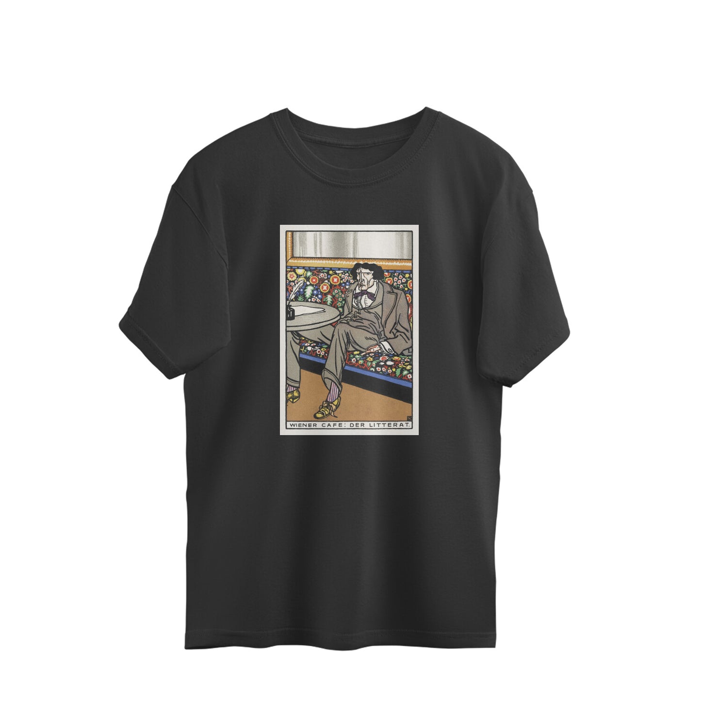 Oversized T-shirt - Viennese Café: The Man Of Letters