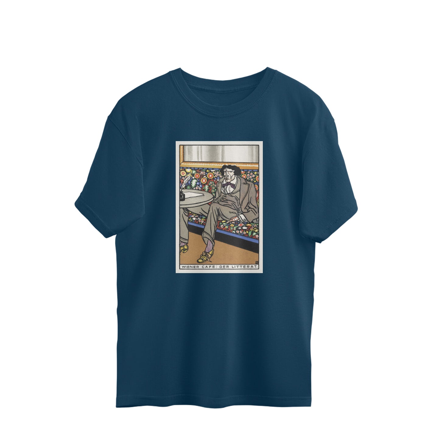 Oversized T-shirt - Viennese Café: The Man Of Letters