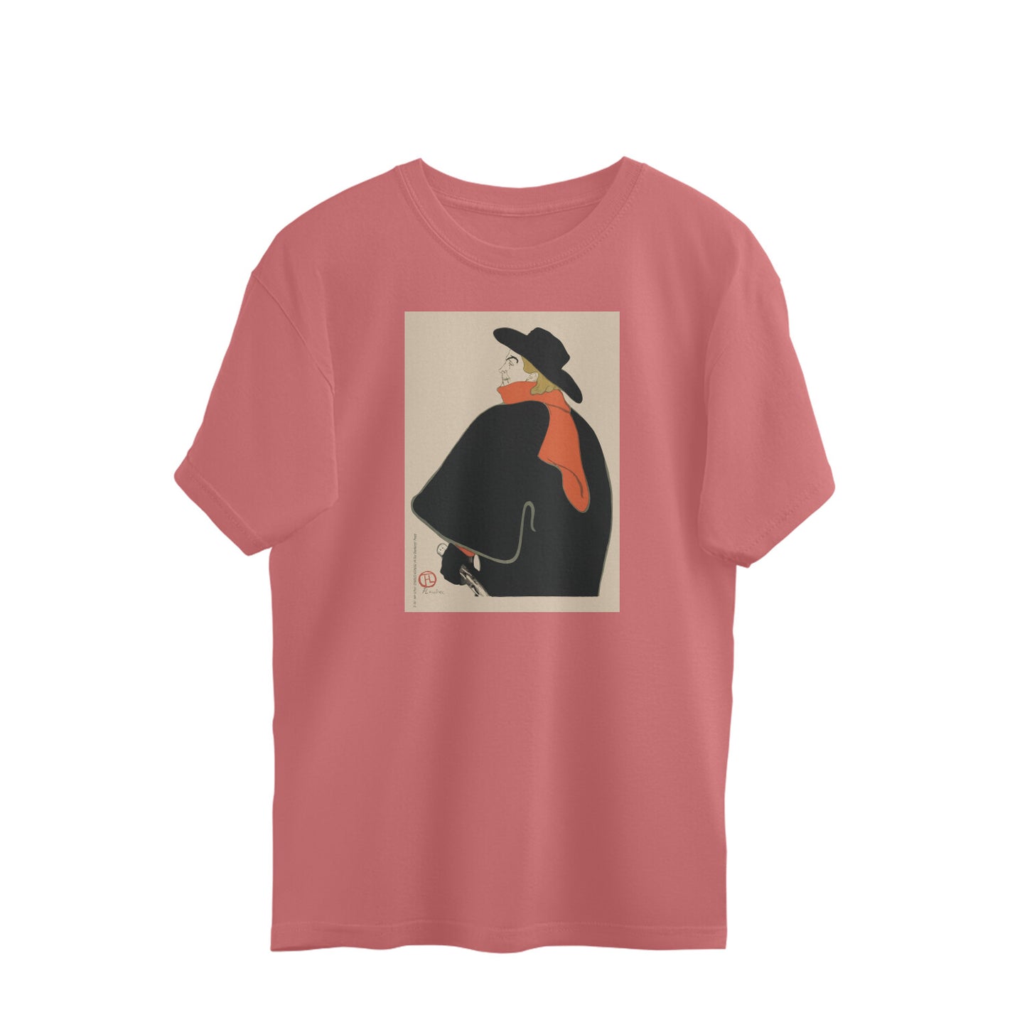 Oversized T-shirt -Aristide Bruant dans son cabaret