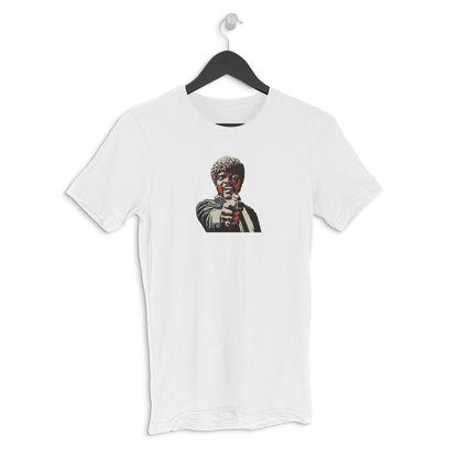 Round neck T-shirt - "Say What Again" - Pulp Fiction