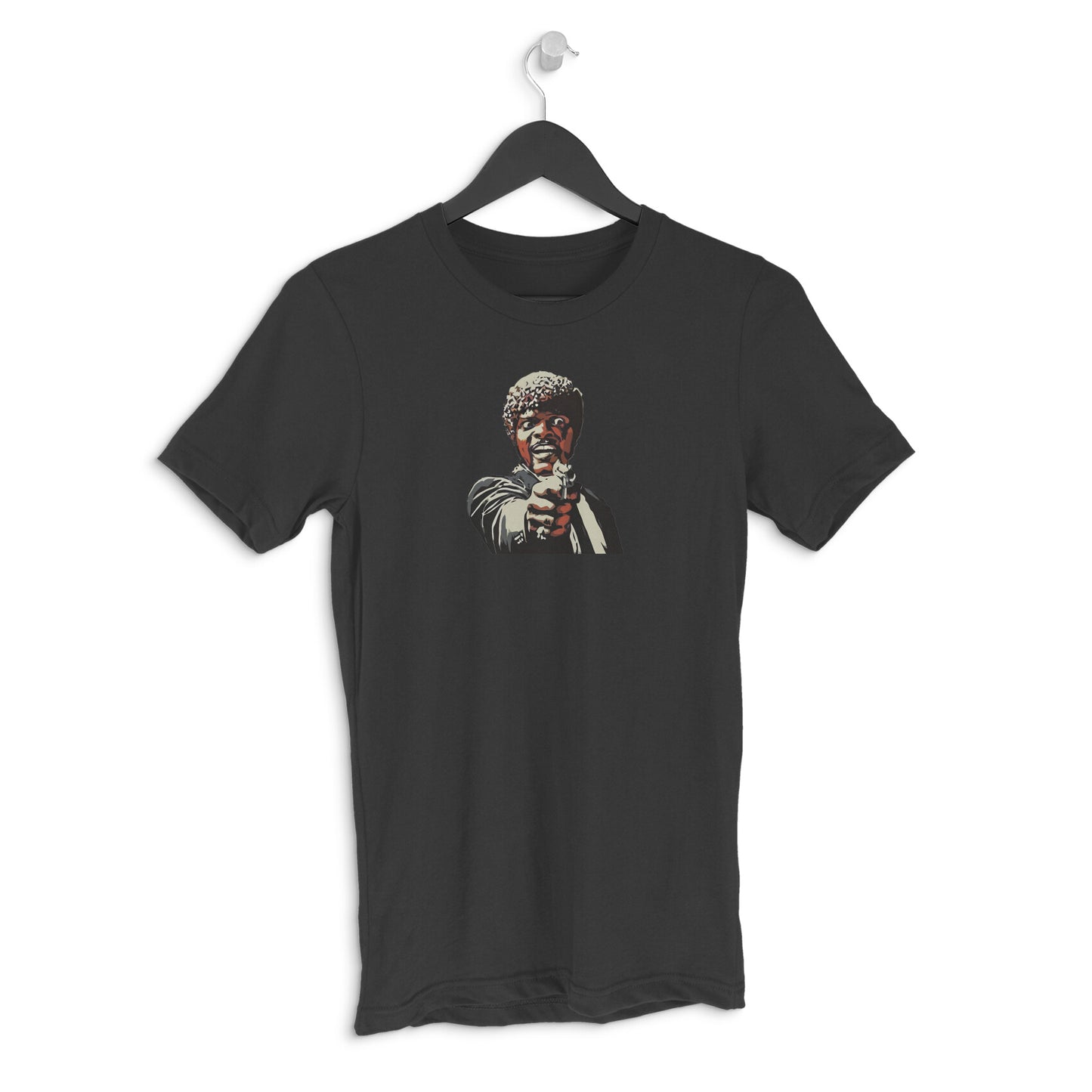 Round neck T-shirt - "Say What Again" - Pulp Fiction