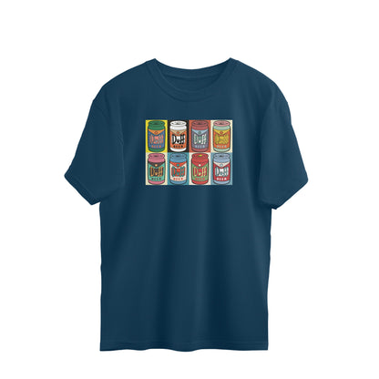Oversized T-shirt - Simpsons feat. Andy Warhol