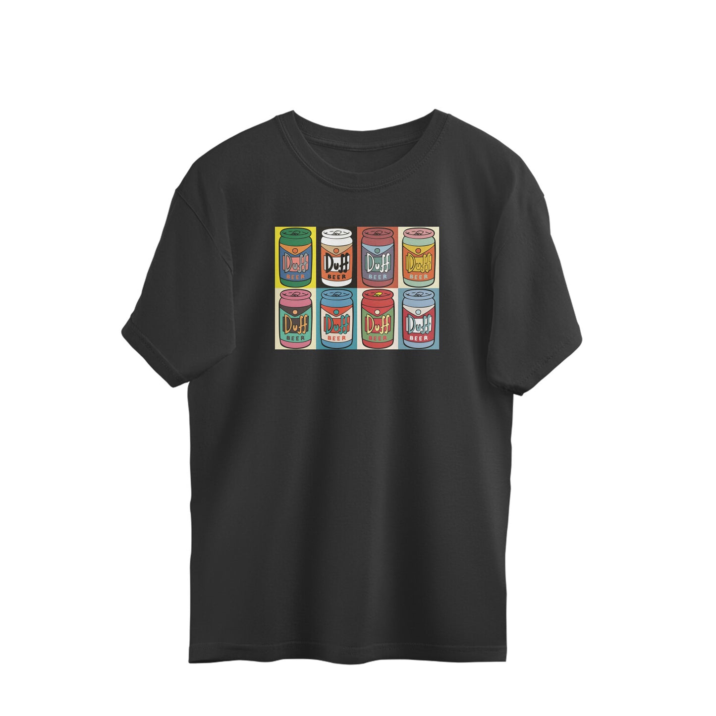 Oversized T-shirt - Simpsons feat. Andy Warhol