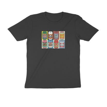 Round neck T-shirt - Simpsons feat. Andy Warhol