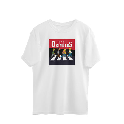 Oversized T-shirt - Simpsons - The Drinkers