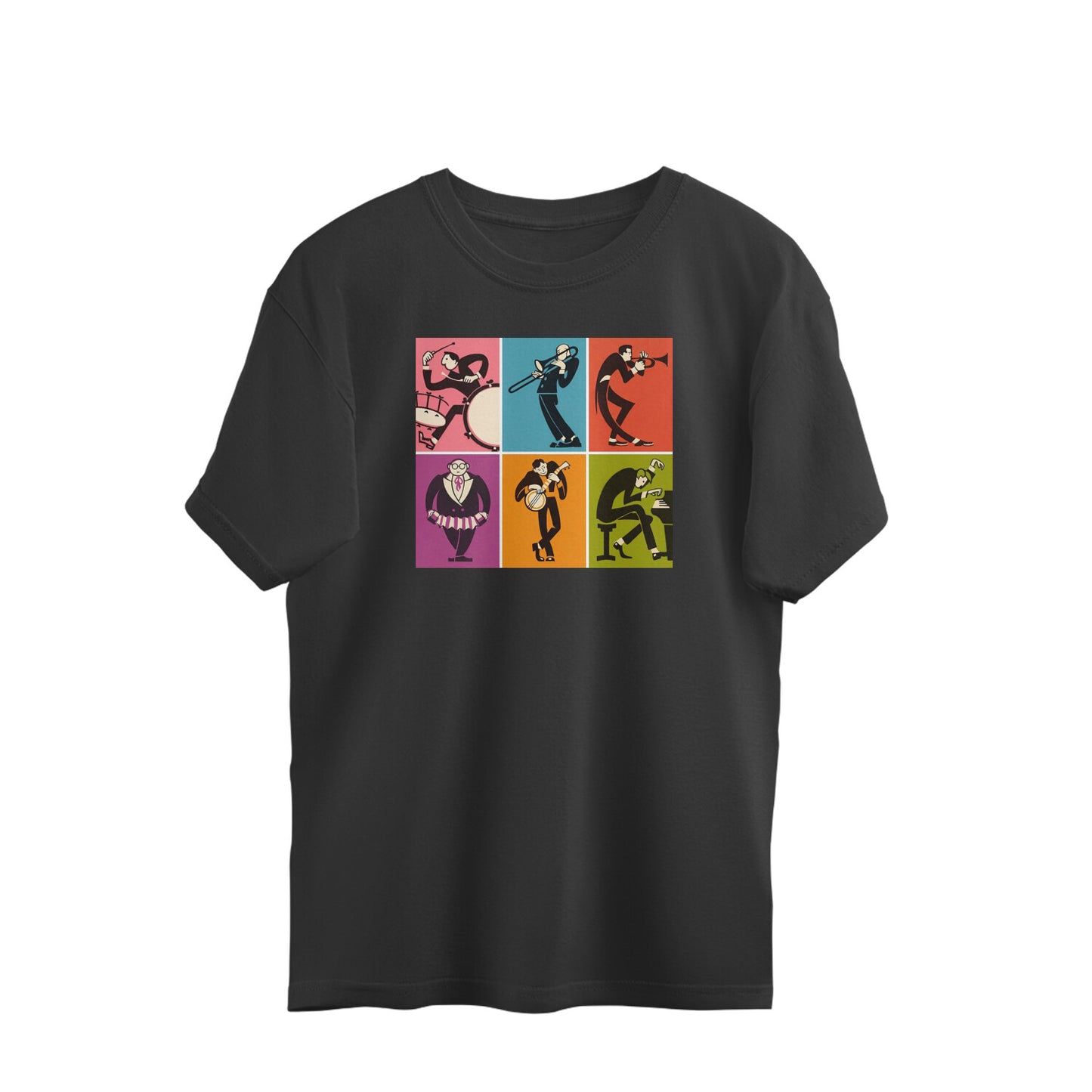 Oversized T-shirt - The Jazz Band