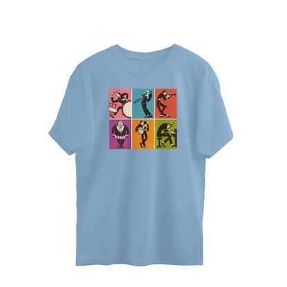 Oversized T-shirt - The Jazz Band