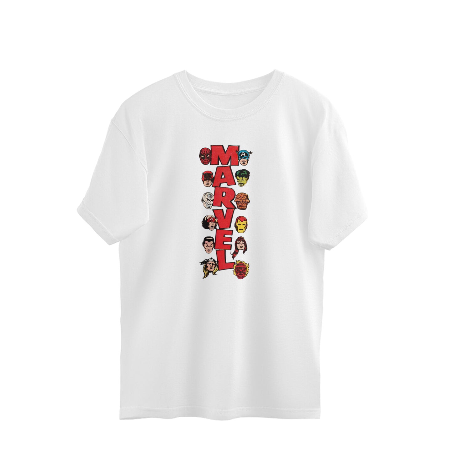 Oversized T-shirt - Vintage Marvel
