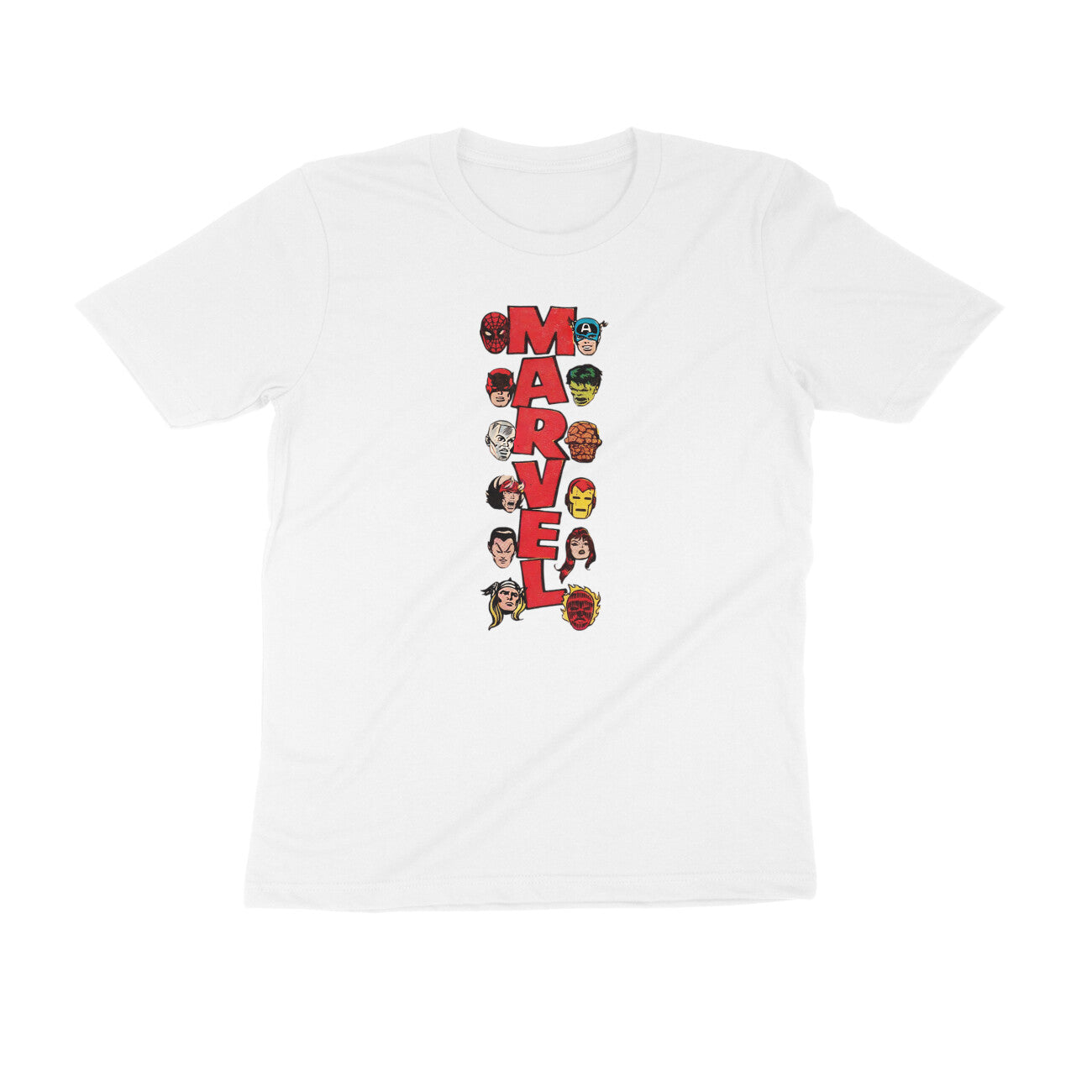 Round neck T-shirt - Vintage Marvel