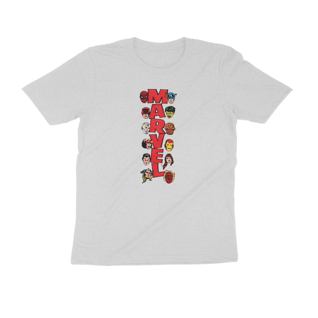 Round neck T-shirt - Vintage Marvel