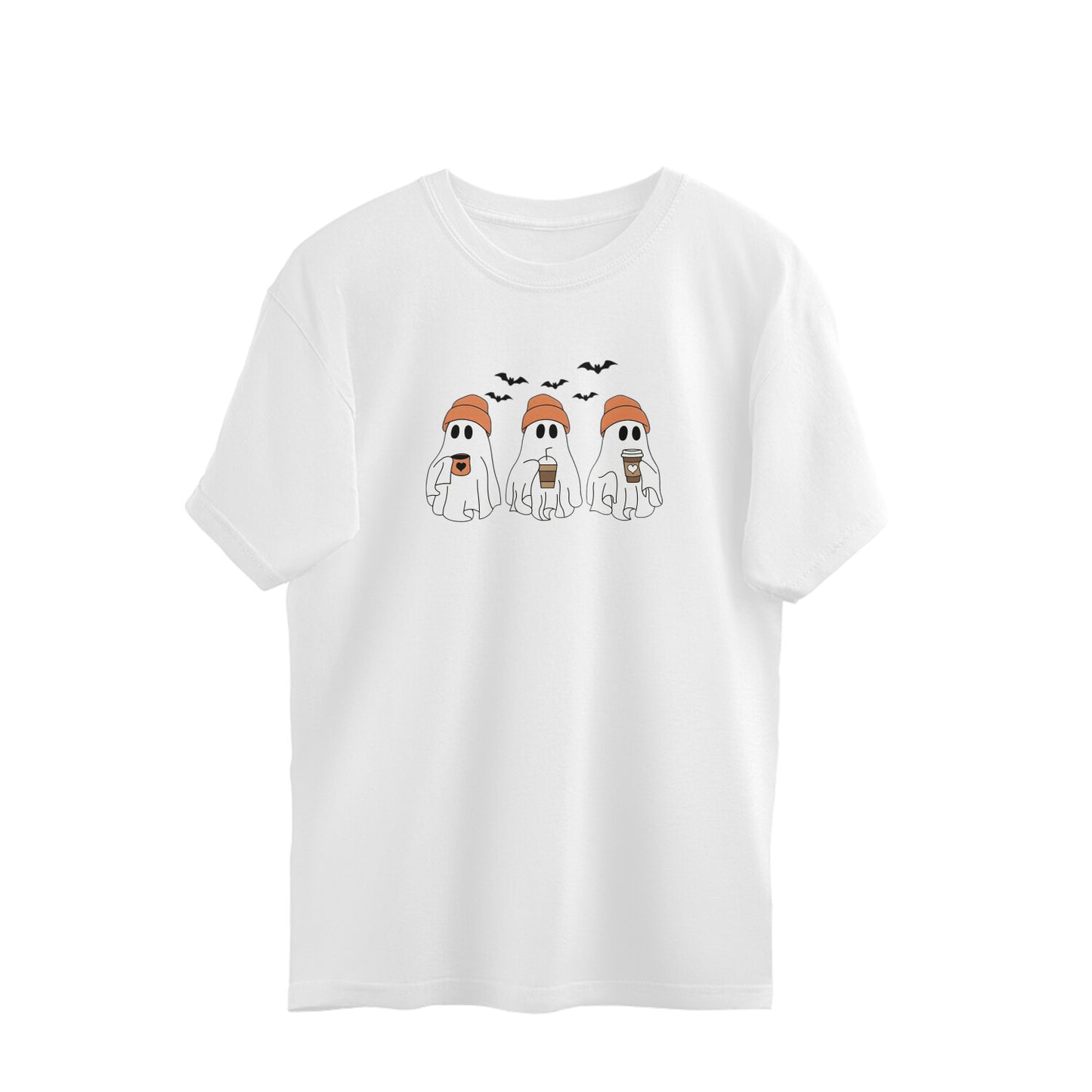 Oversized T-shirt - Three Ghosts - Autumn