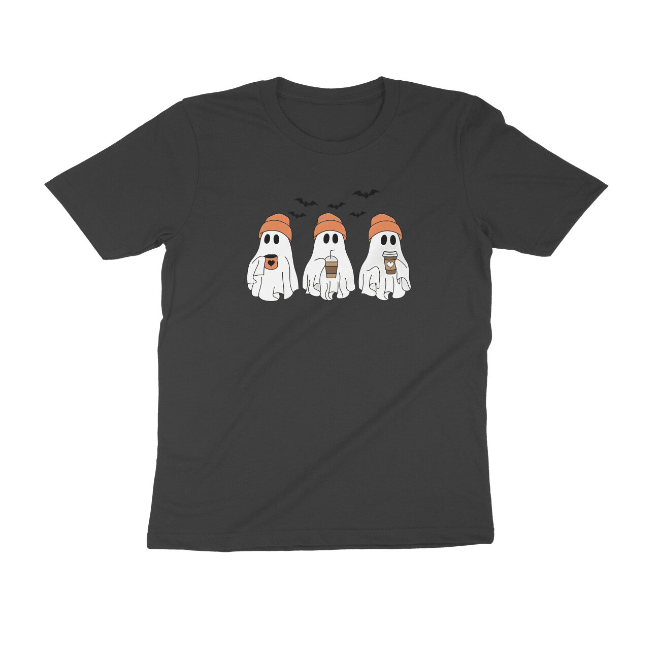 Round neck T-shirt - Three Ghosts - Autumn