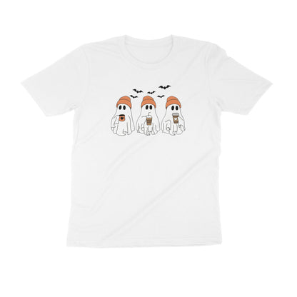 Round neck T-shirt - Three Ghosts - Autumn
