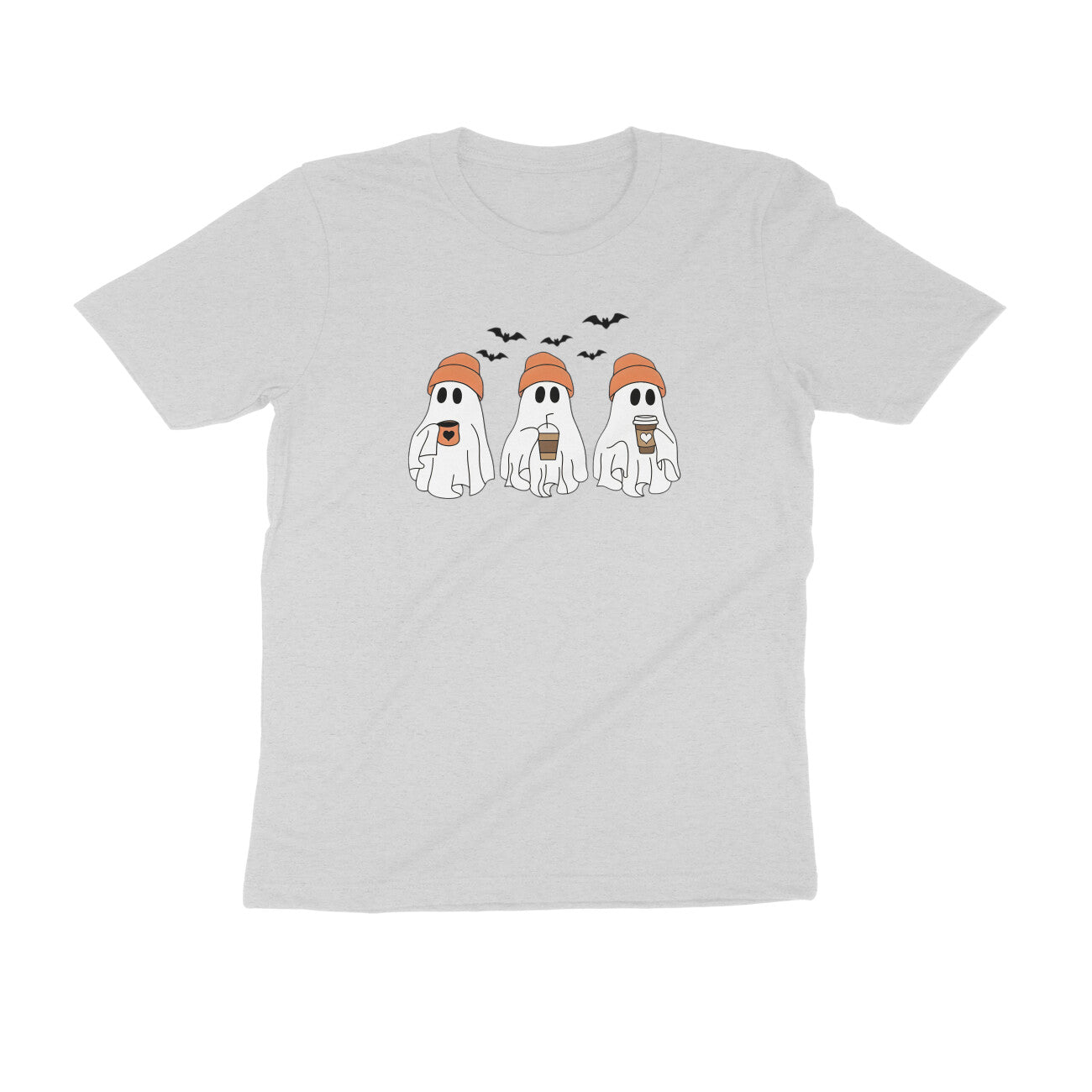Round neck T-shirt - Three Ghosts - Autumn