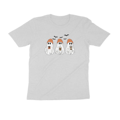 Round neck T-shirt - Three Ghosts - Autumn