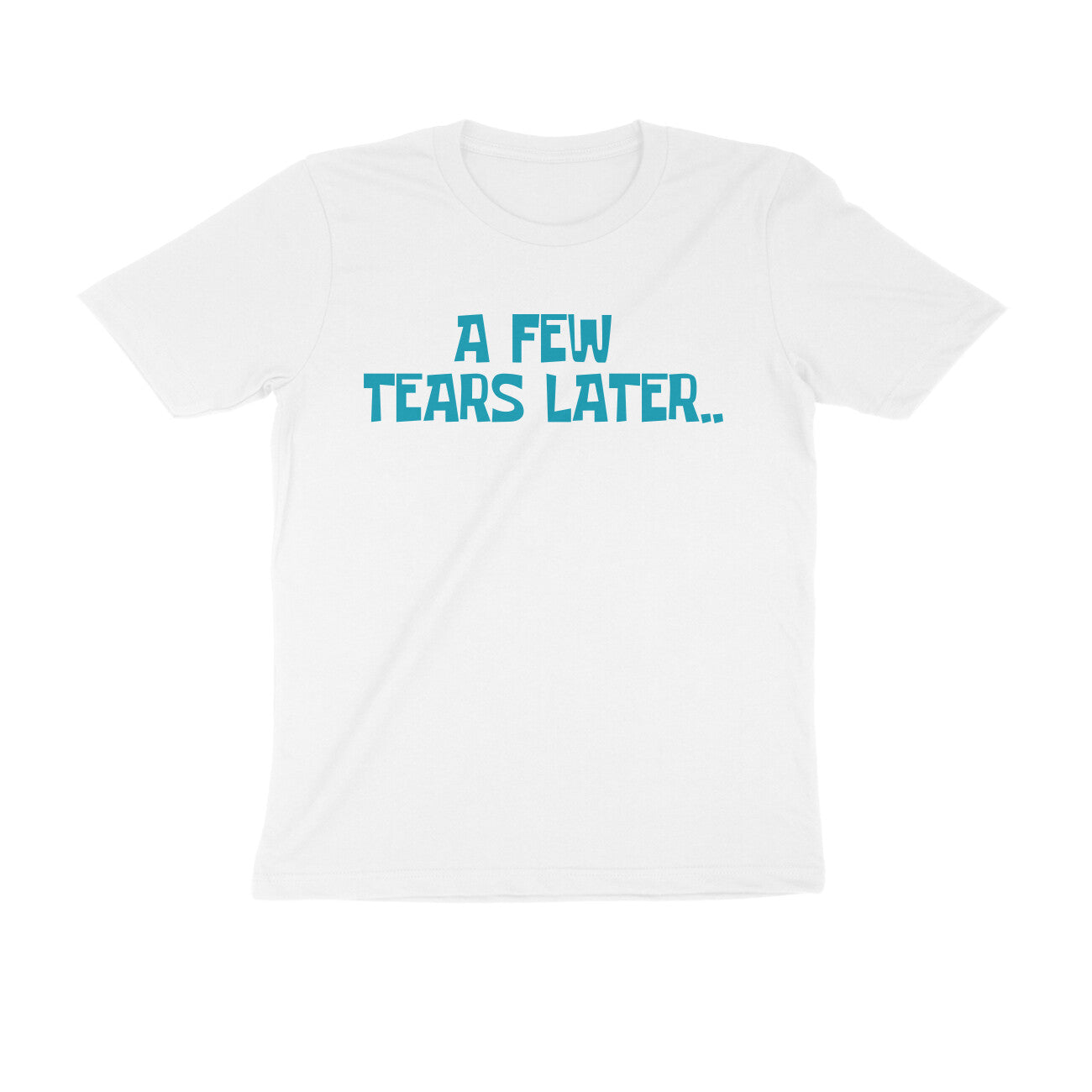 Round neck T-shirt - A few tears later..