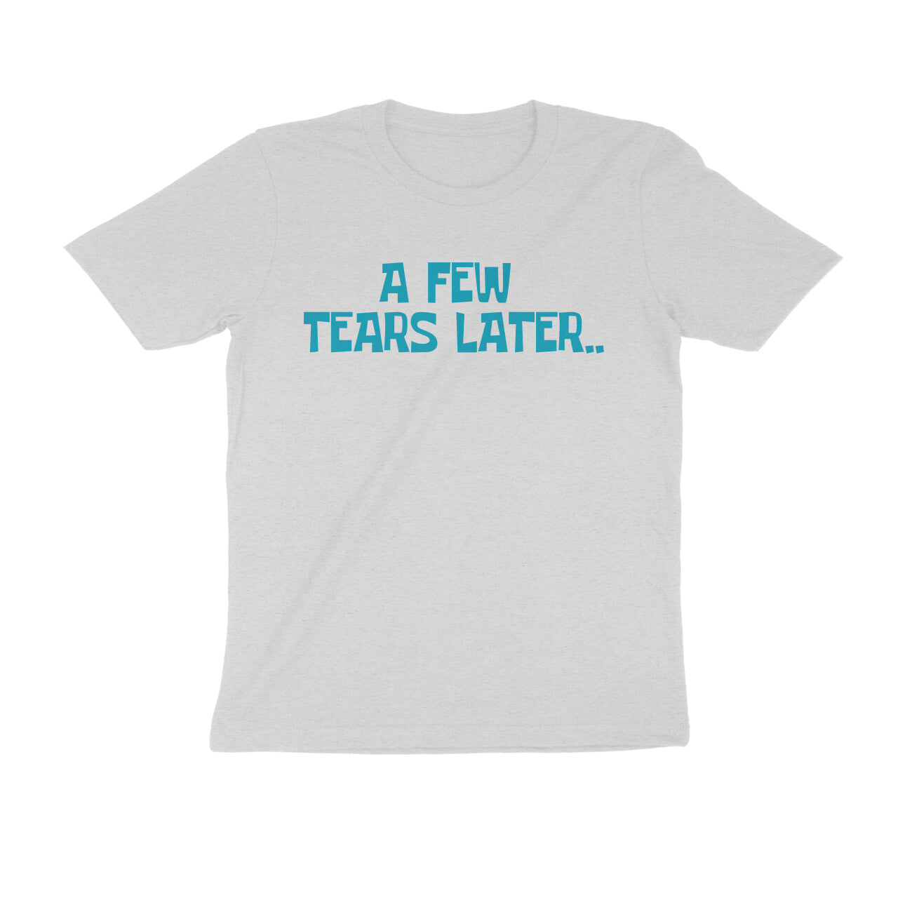 Round neck T-shirt - A few tears later..