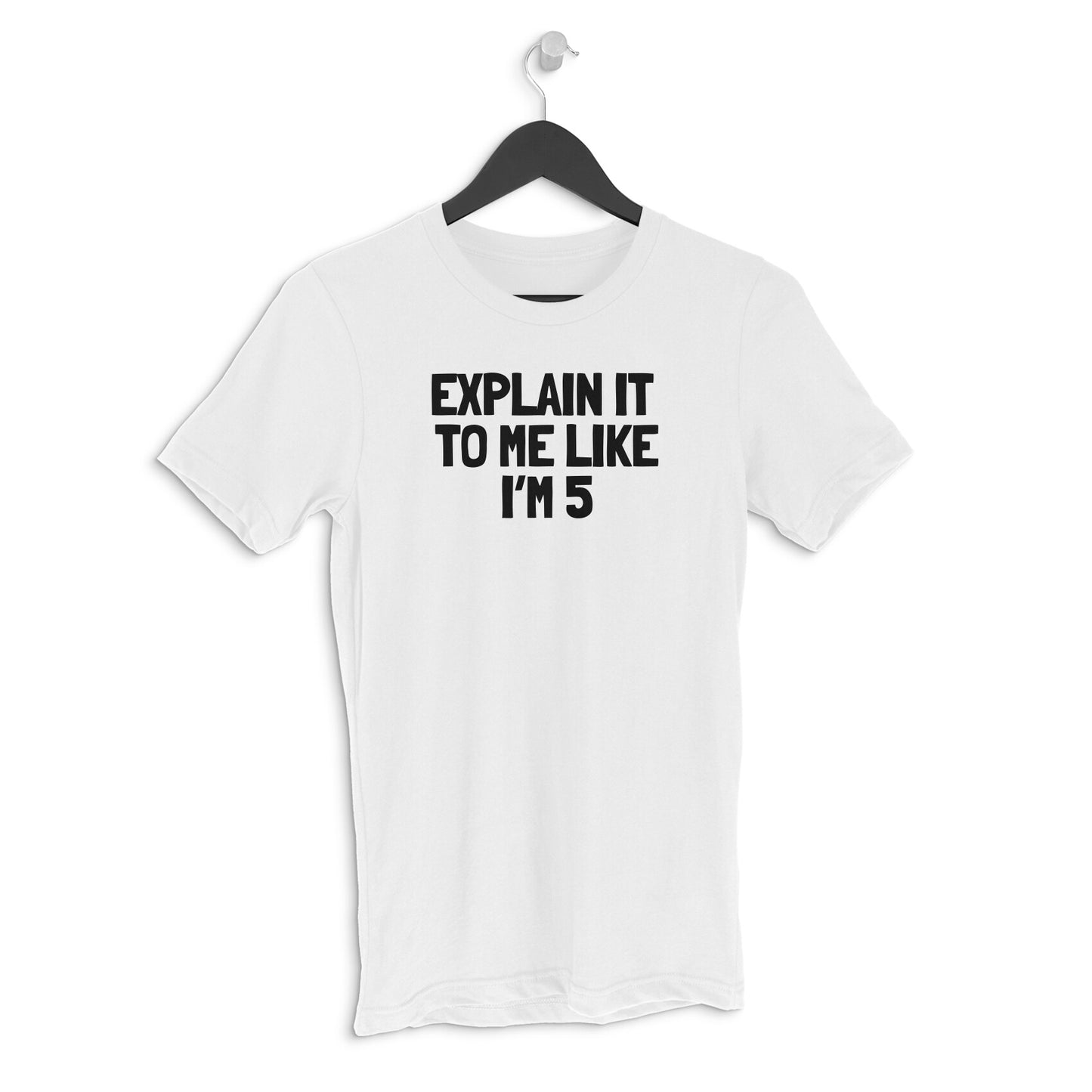 Round neck T-shirt - Explain it to me like i'm 5