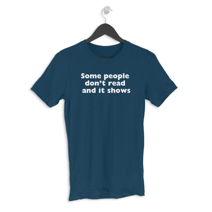 Round neck T-shirt - Some people..