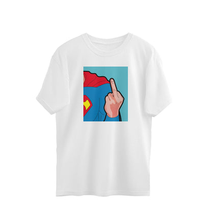 Oversized T-shirt - Rude Superman
