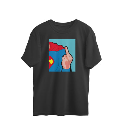 Oversized T-shirt - Rude Superman