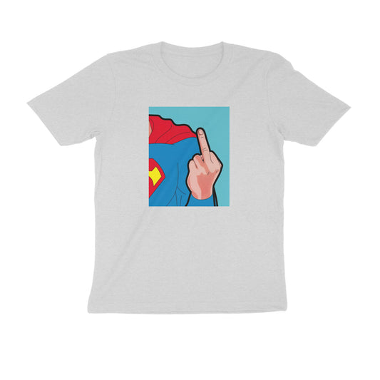 Round neck T-shirt - Rude Superman