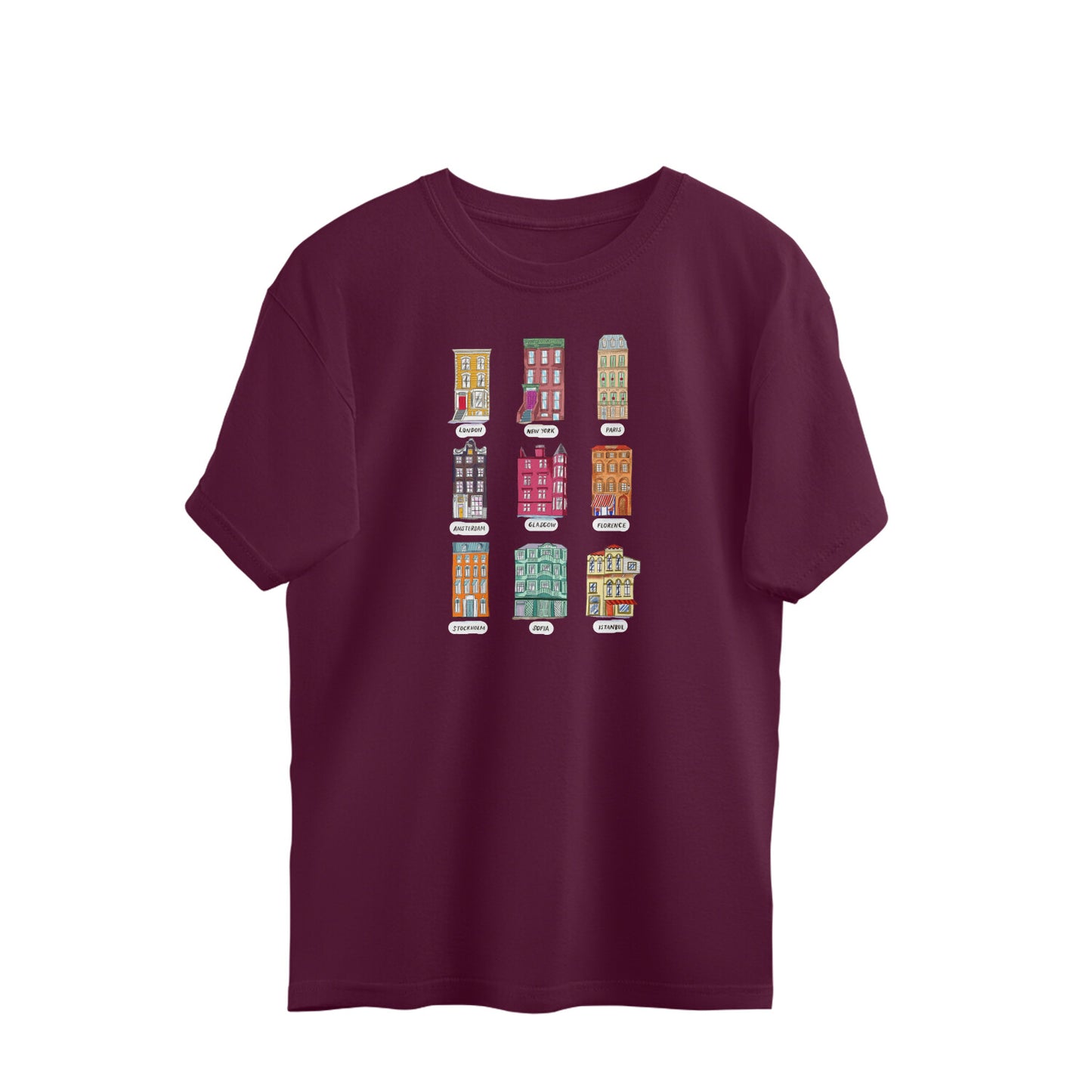 Oversized T-shirt - City Life