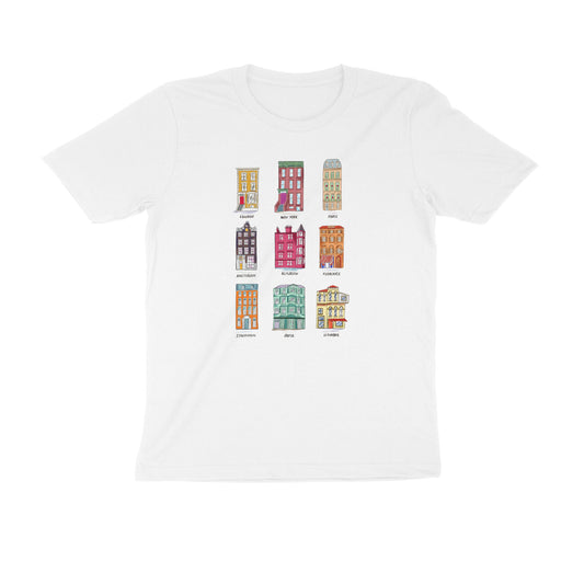 Round neck T-shirt - City Life