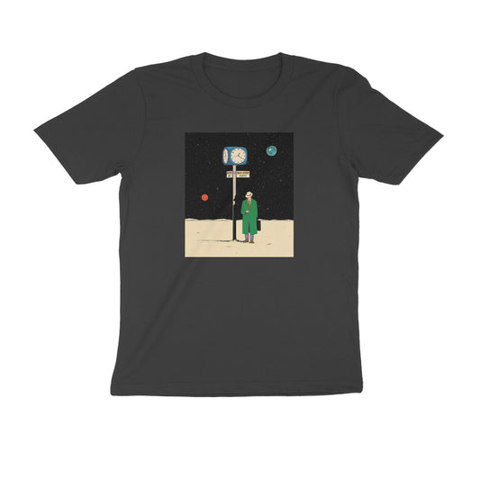 Round neck T-shirt - The Bus Stop in Space