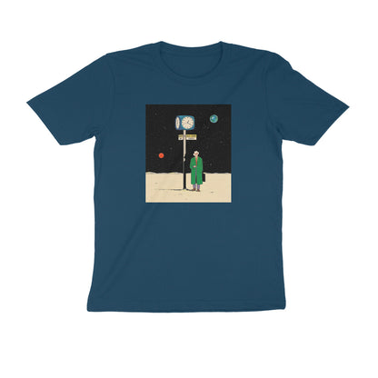 Round neck T-shirt - The Bus Stop in Space