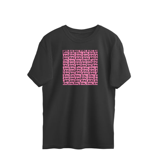 Oversized T-shirt - Blah blah blah