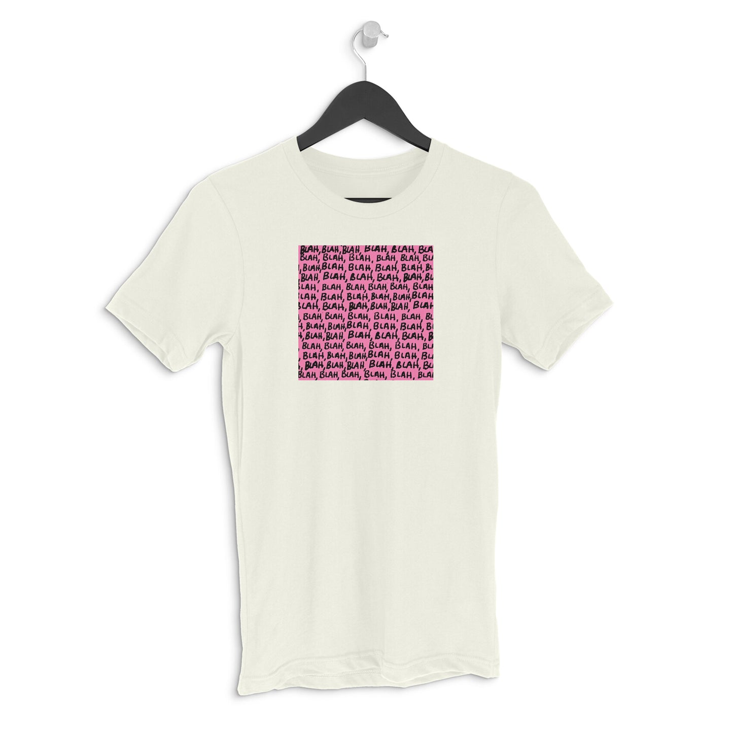 Round neck T-shirt - Blah blah blah