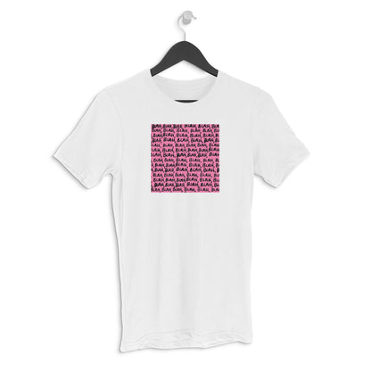 Round neck T-shirt - Blah blah blah