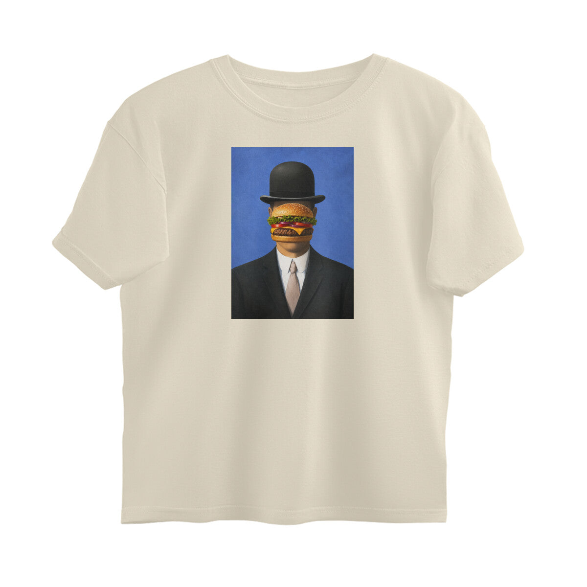 Oversized T-shirt - Burger on my mind