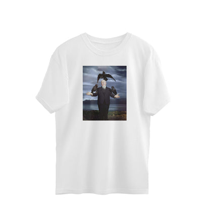 Oversized T-shirt - The Crow Whisperer - Hitchcock