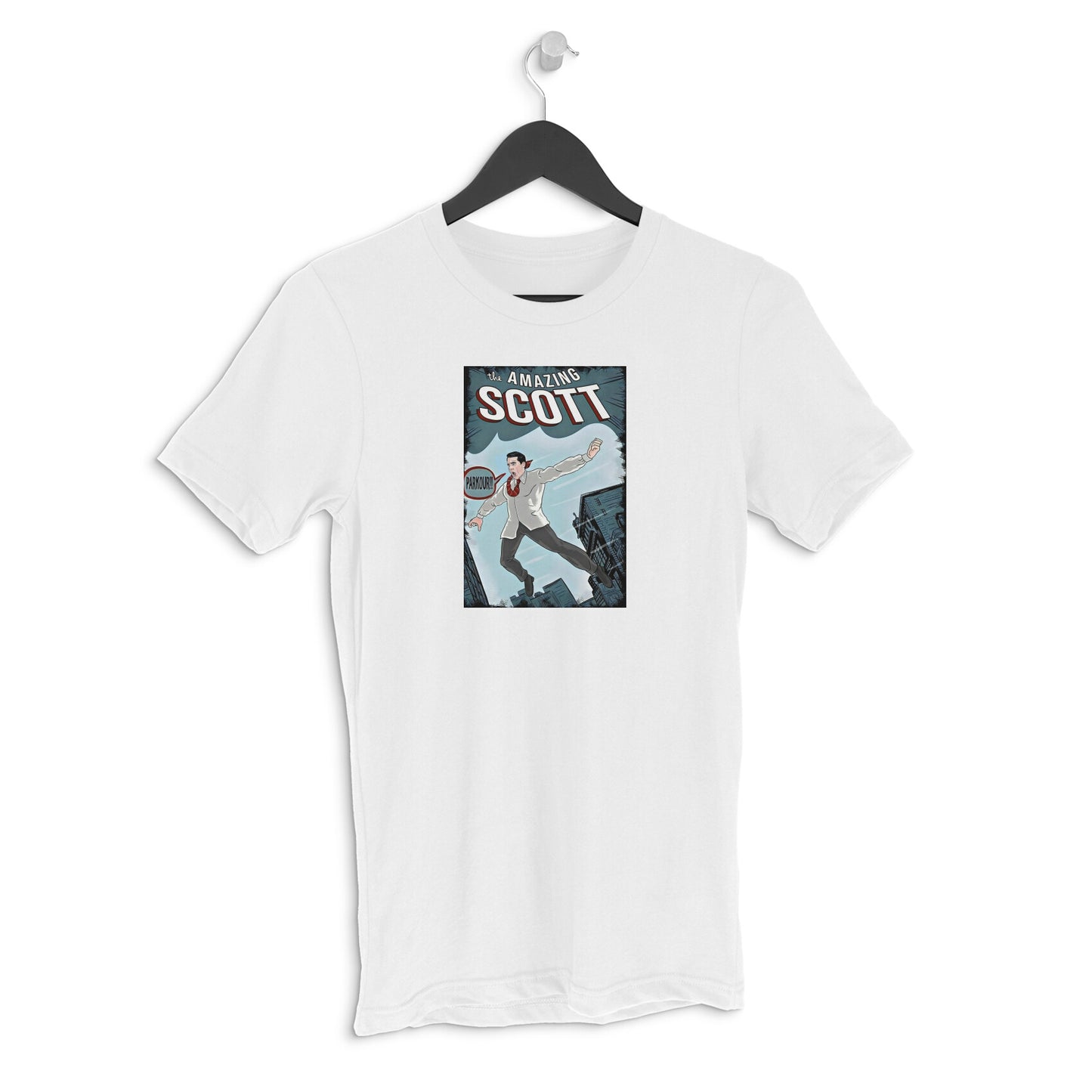 Round neck T-shirt - The Amazing Scott - Parkour - The Office