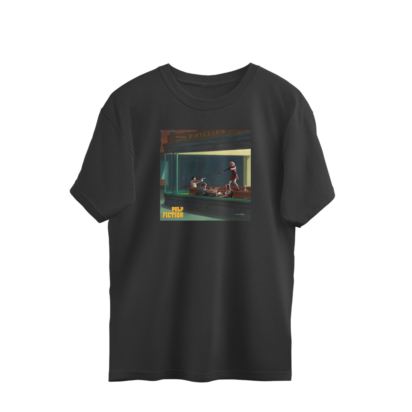 Oversized T-shirt - Art meets Cinema - Pulp Fiction