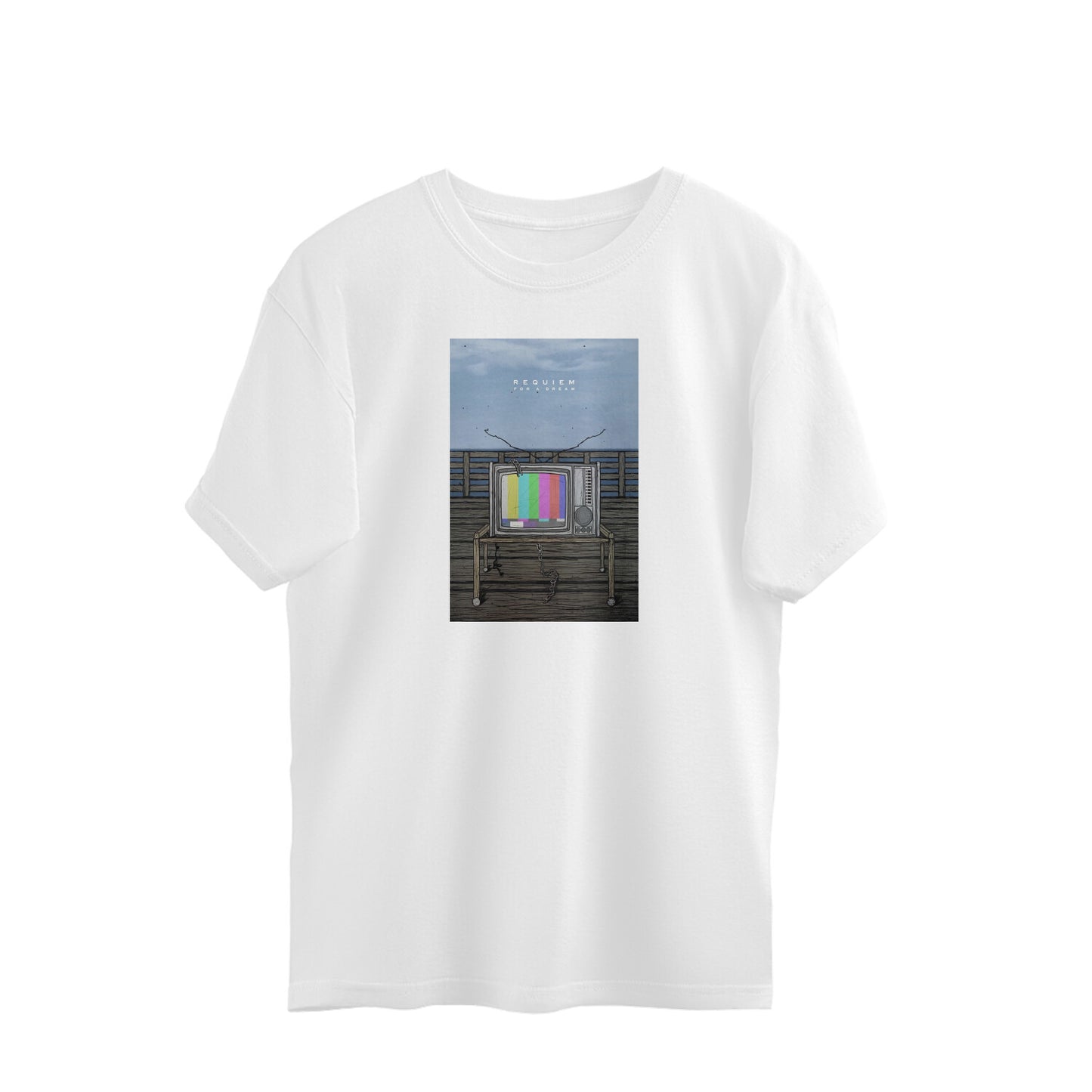 Oversized T-shirt - Requiem for a dream