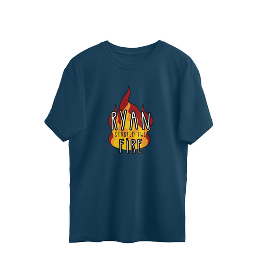 Oversized T-shirt - Ryan Started the Fire - The Office