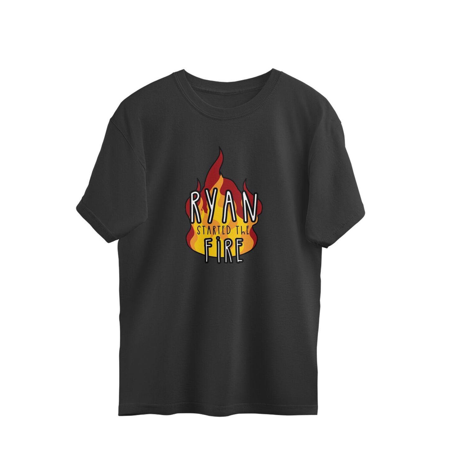Oversized T-shirt - Ryan Started the Fire - The Office