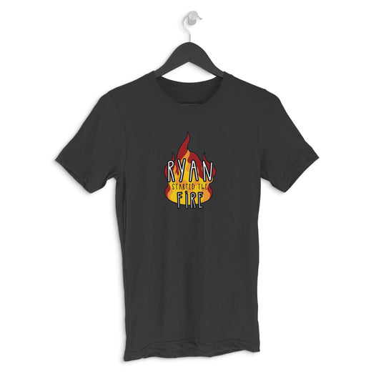Round neck T-shirt - Ryan Started the Fire - The Office