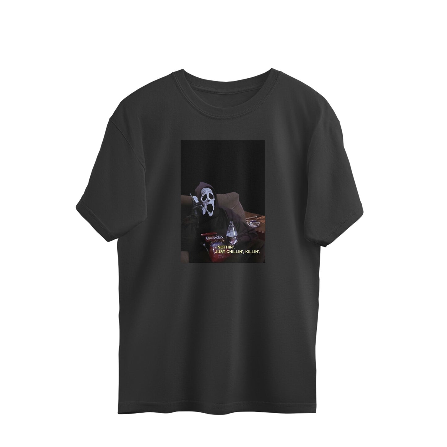 Oversized T-shirt - Chillin' Killin' - Scream Movie