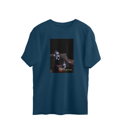 Oversized T-shirt - Chillin' Killin' - Scream Movie