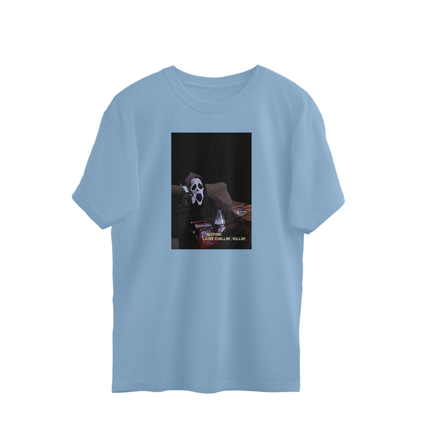 Oversized T-shirt - Chillin' Killin' - Scream Movie