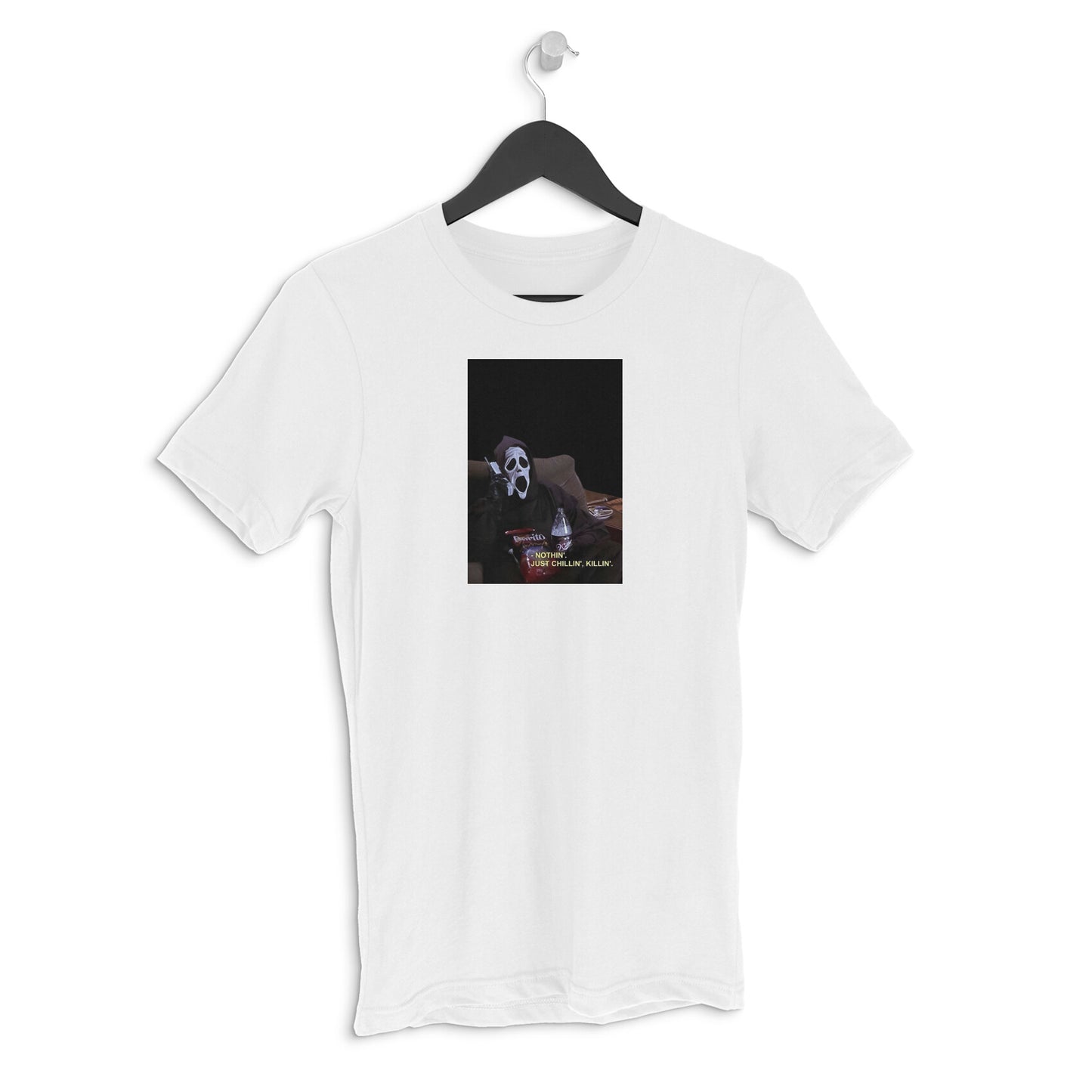 Round neck T-shirt - Chillin' Killin' - Scream Movie